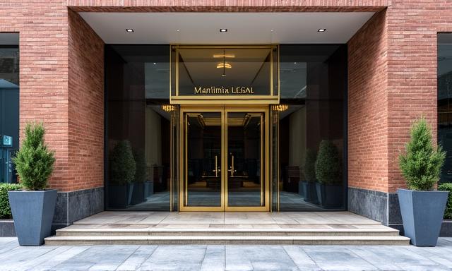 Fachada de oficina Marítima Legal en Madrid